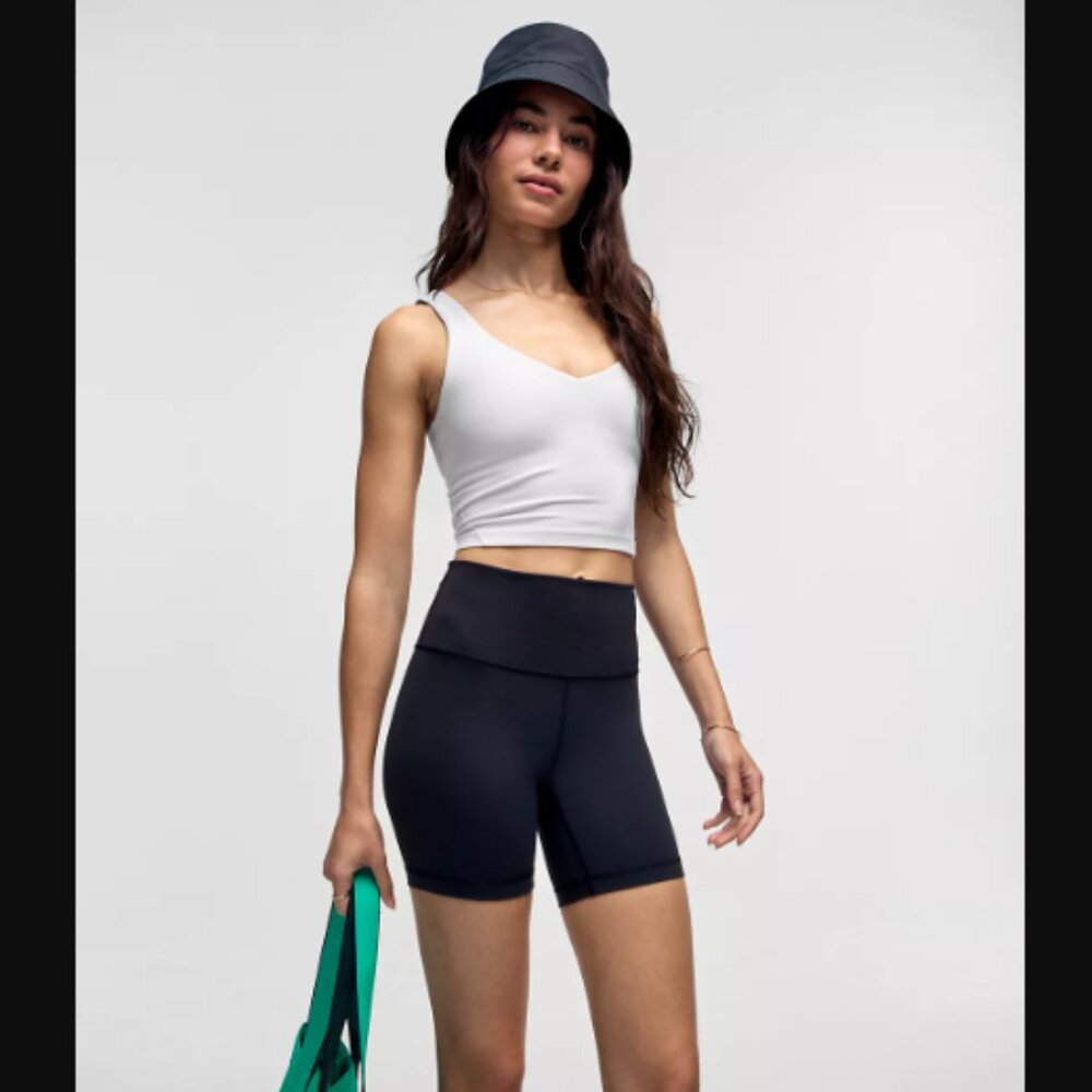 Lululemon Athletica Align Tank Top V Neck Crop Top Light Support A/B Cup $68.00